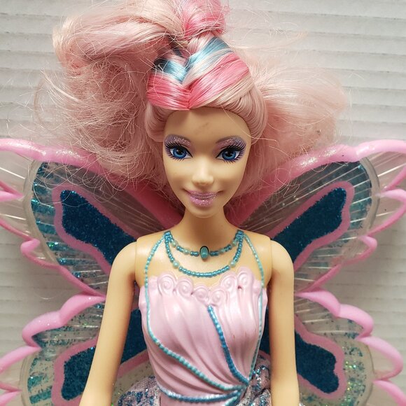 Barbie Fairytopia Mermaidia Glitter Swirl Fairy 2006 - Picture 4 of 9